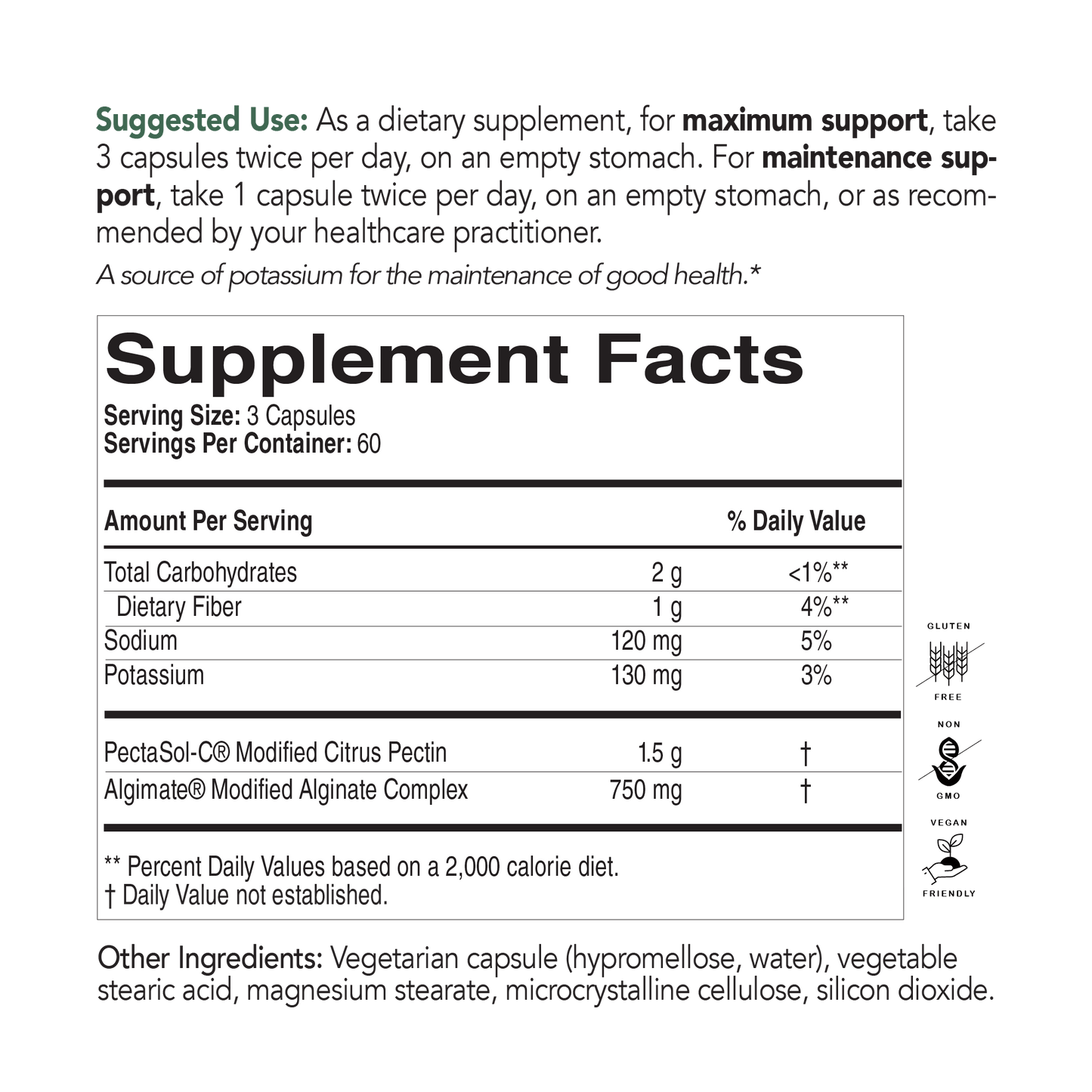 best detox cleanse bottle back nutrition information