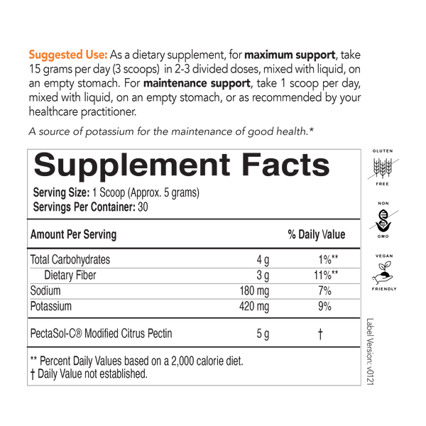 PectaSol Powder | Immune System | Heart | Aging | Modified Citrus ...