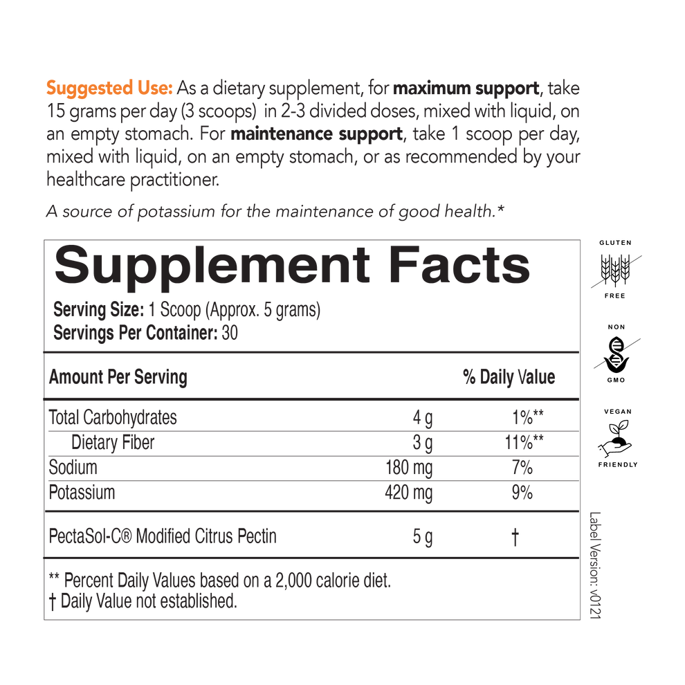 PectaSol Powder | Immune System | Heart | Aging | Modified Citrus ...